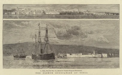 Die französische Besetzung von Tunis